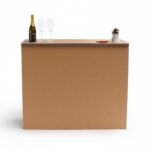 Bancone in cartone liscio 'Losa L'