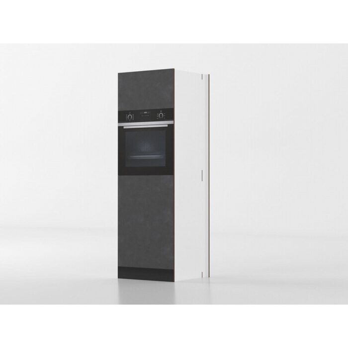 Colonna forno 60 cm antracite/marmo 'Cassandra' - immagine 3