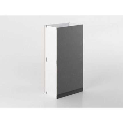 Colonna 90 cm antracite/marmo 'Cassandra'