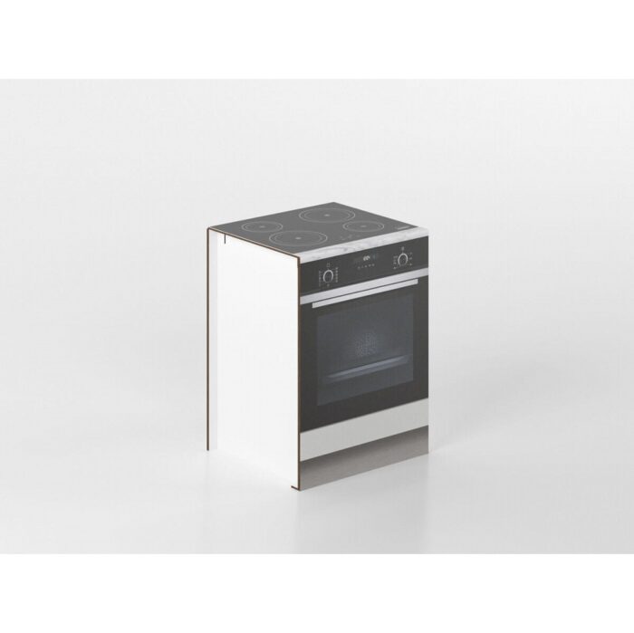 MaGi-Base-da-60-Fornello-Forno-3 Base forno e fornelli 60 cm grigio/marmo 'Cassandra' - immagine 1