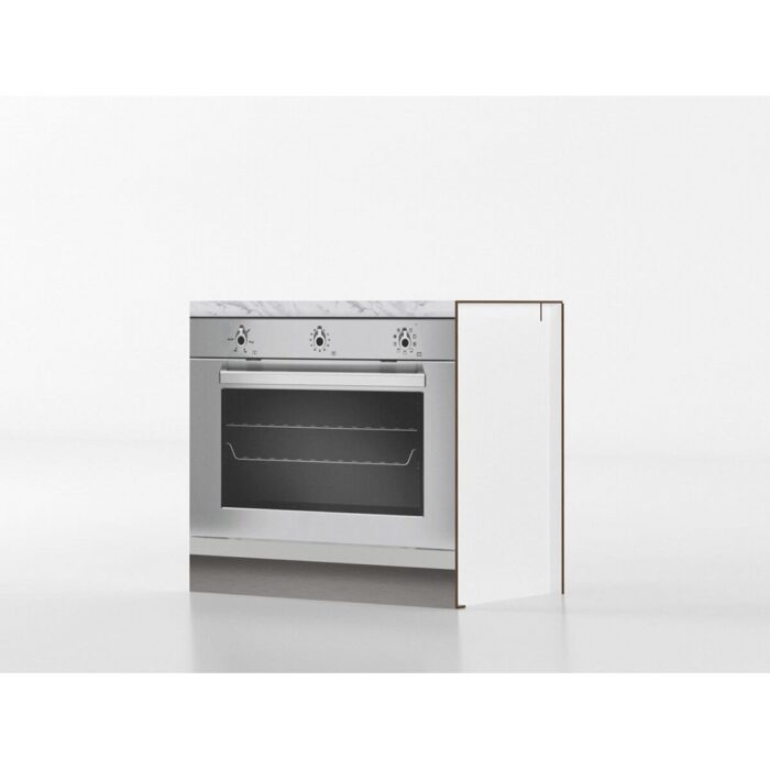 Base forno e fornelli 90 cm grigio/marmo 'Cassandra' - immagine 3
