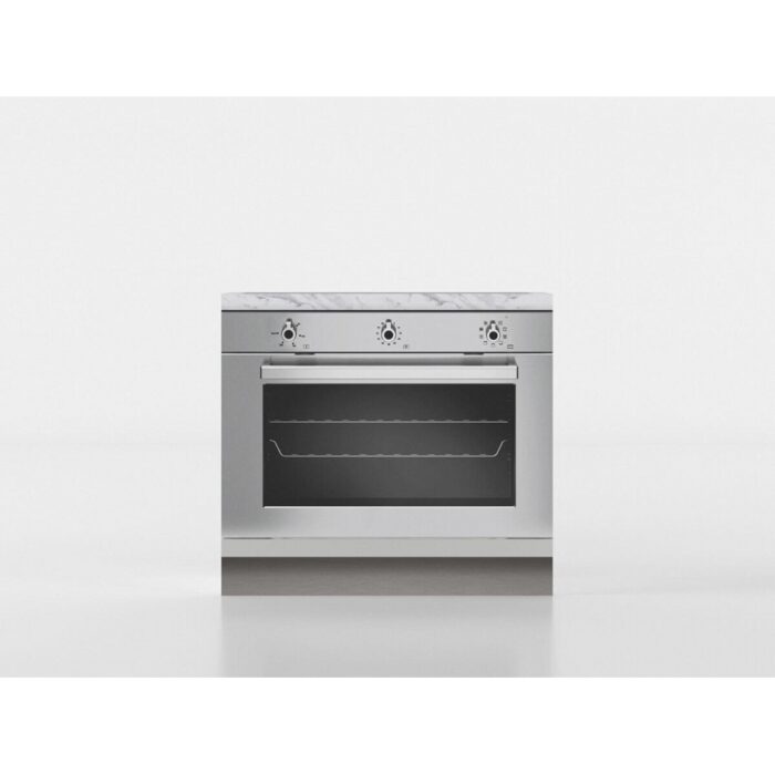 Base forno e fornelli 90 cm grigio/marmo 'Cassandra' - immagine 2