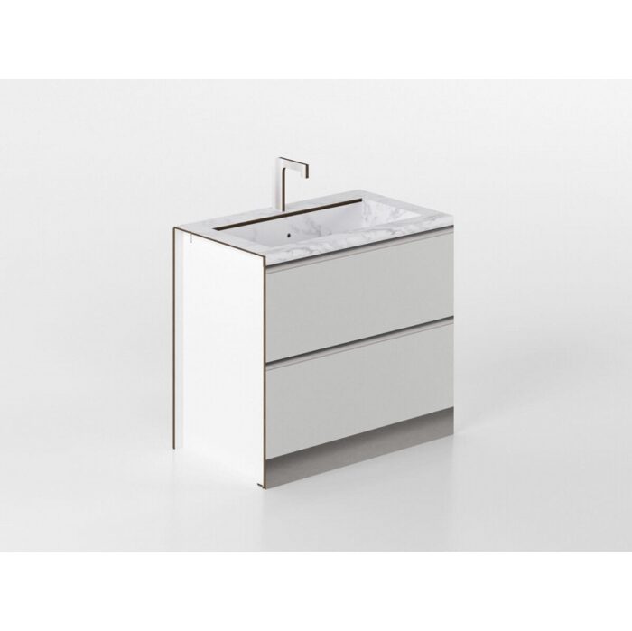 MaGi-Base-da-90-Lavandino-3 Base lavandino 90 cm grgio/marmo 'Casandra' - immagine 1