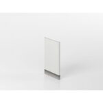 Fianco finitura base grigio/marmo 'Cassandra'