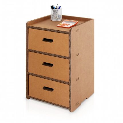 Cassettiera per ufficio in cartone 'Messi'