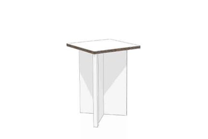 Base angolare 60 cm in cartone cucina 'Lia'