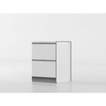 Base cassettoni 60 cm bianco/marmo 'Cassandra' - immagine 3