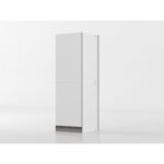 Colonna 60 cm bianco/marmo 'Cassandra' - immagine 2