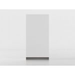 Colonne 90 cm blanc/marbre 'Cassandra' – Image 2