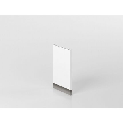 Fianco finitura base 60 cm bianco/marmo 'Cassandra'