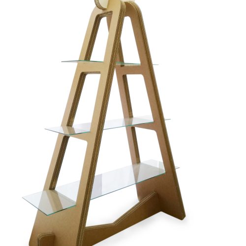 Présentoir en carton double face 'Mutta'