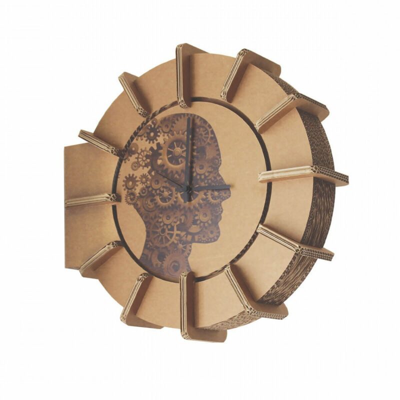 Orologio a bandiera in cartone 'Oren'