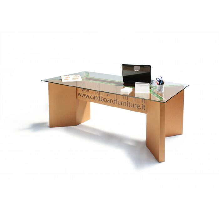 Tavolo riunioni in cartone 'Otro 200-240' Tavolo riunioni in cartone 'Otro 200-240'