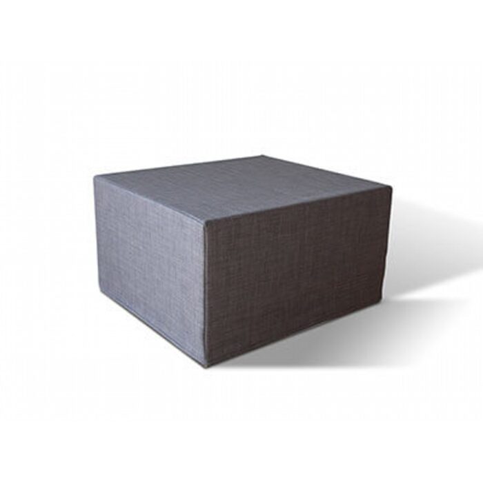 Rivestimento grigio per pouf in cartone per Home Stagnig Rivestimento grigio per pouf in cartone per Home Stagnig