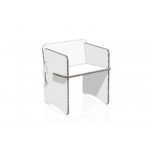 Sedia da ufficio in cartone per arredo Home Staging