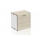 Bibliothèque en carton imprimé de 40 cm pour le Home Staging