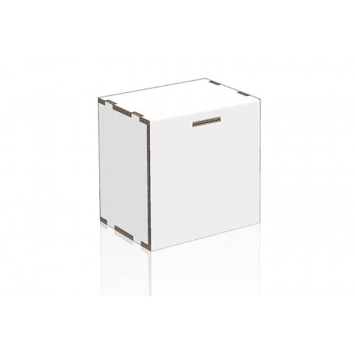 Libreria 40 cm in cartone per home staging - NaturDesign