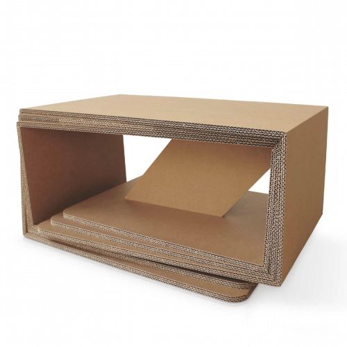 Layered cardboard coffee table 'Splamo'-