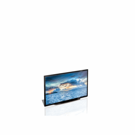 TV stampata 37 pollici in cartone per home staging