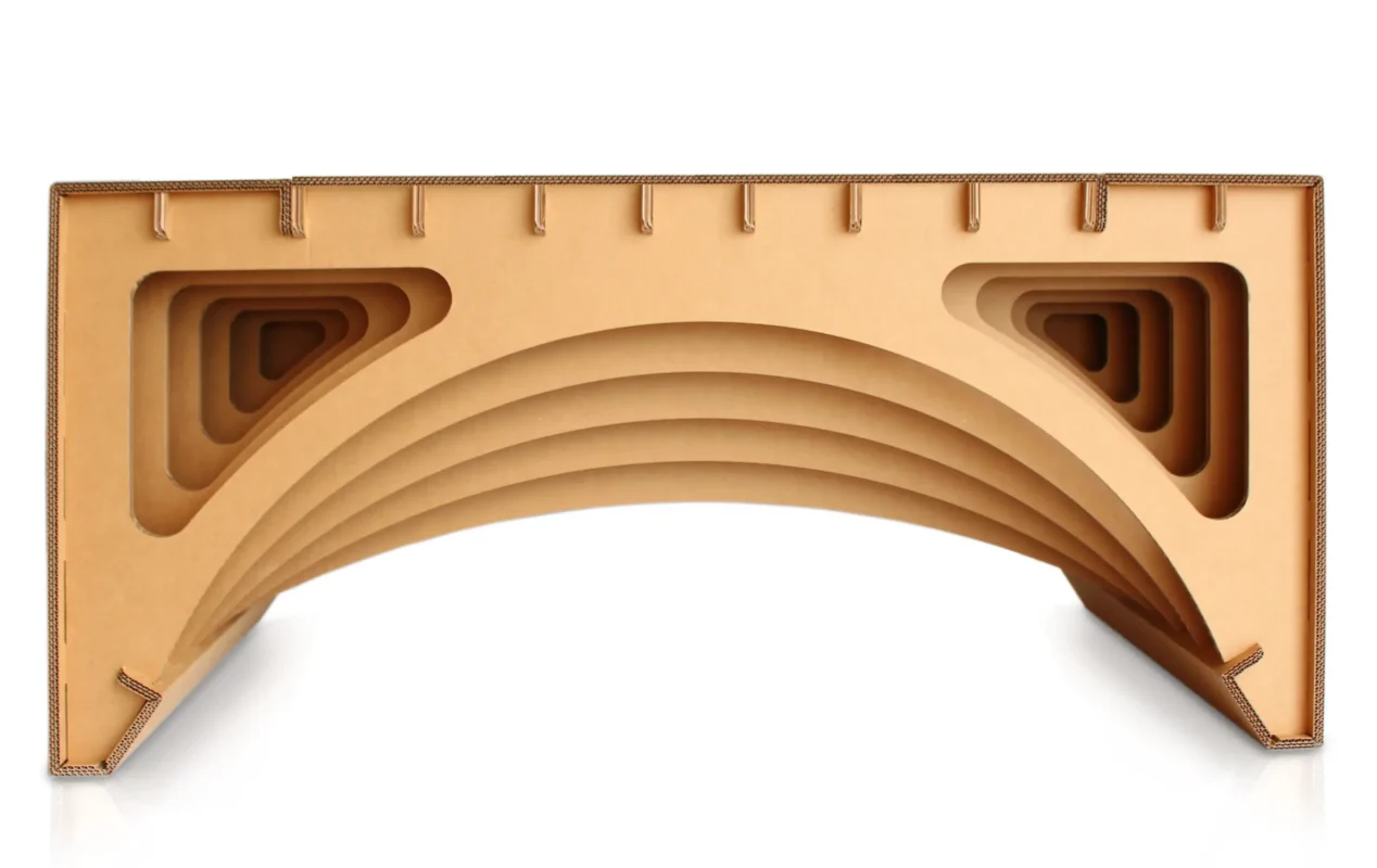 scrivania in cartone