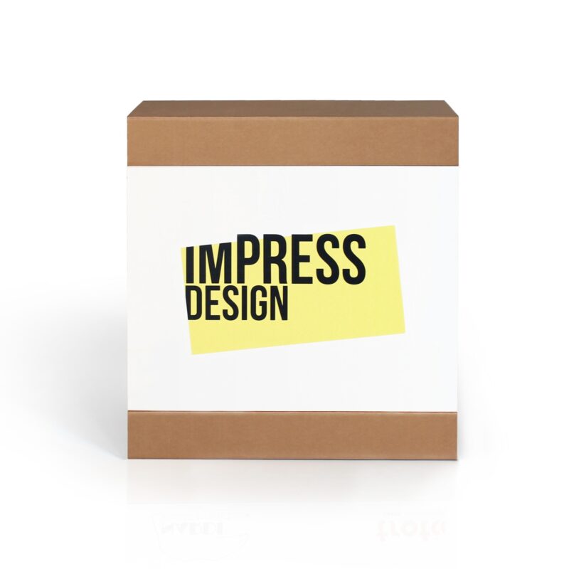 Individuell gestaltbarer Schreibtisch aus Pappe 'Vago L 100'