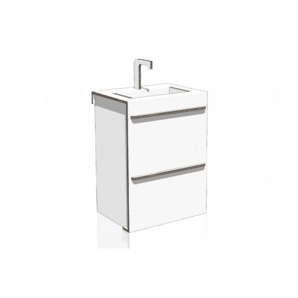 Lavandino bagno in cartone Home Staging