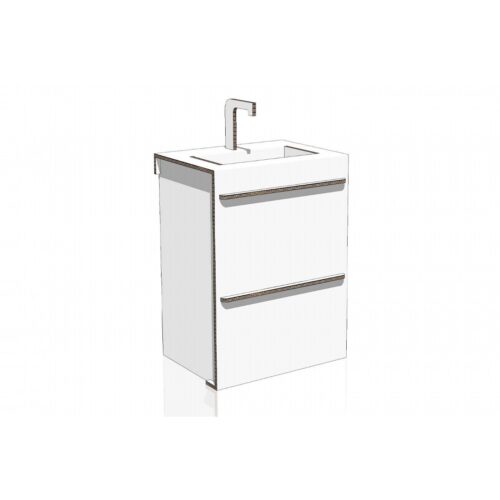 Lavandino bagno in cartone Home Staging