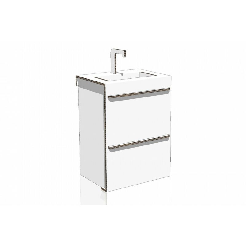 Lavandino bagno in cartone Home Staging