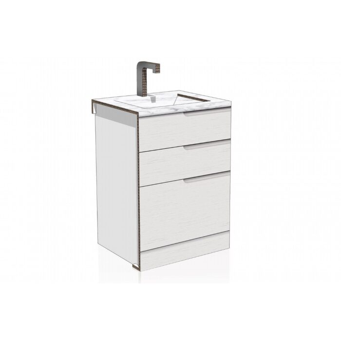 Lavandino stampato in cartone Home Staging Lavandino stampato in cartone Home Staging