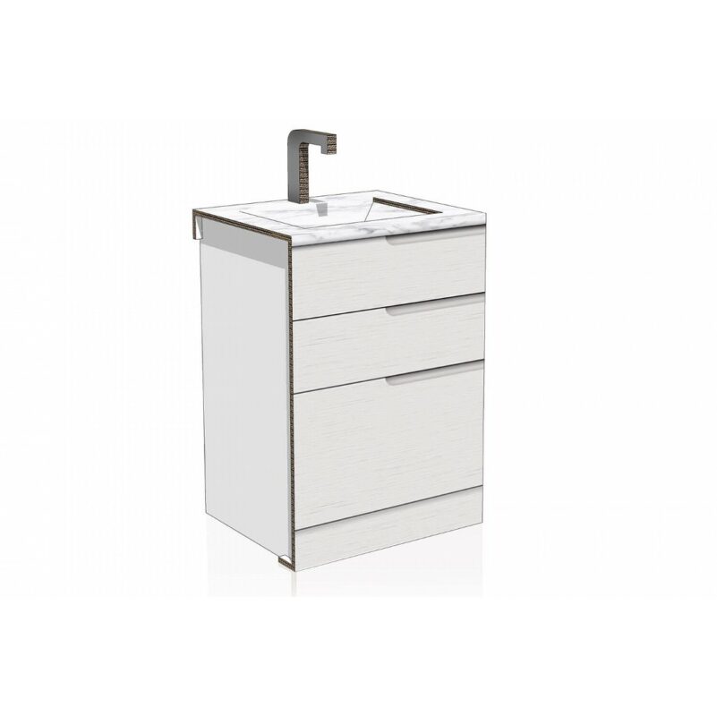 Lavandino stampato in cartone Home Staging