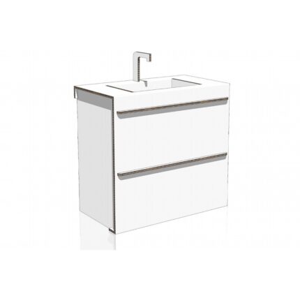 Lavandino in cartone 90 cm Home Staging