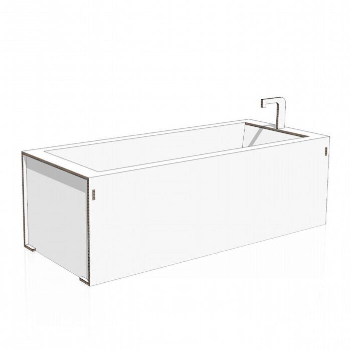 asca in cartone per arredi Home Staging