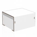 Pouf in cartone per arredi home staging - NaturDesign