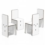 Sedie Moderne 4 pz. - immagine 11