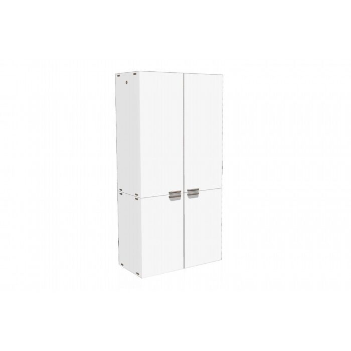 Armoire en carton de 200 cm pour le home staging