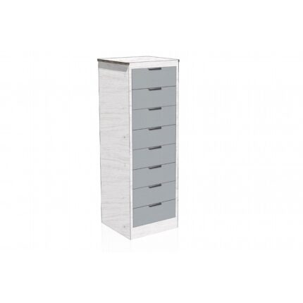 Cassettiera settimanale stampato in cartone per Home Staging