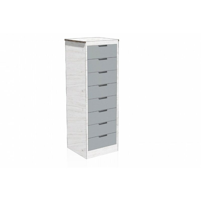 Cassettiera settimanale stampato in cartone per Home Staging