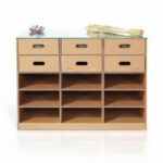 banco cassa in cartone personalizzabile - Erpice L