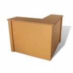 Reception ad angolo in cartone 'Verra E'