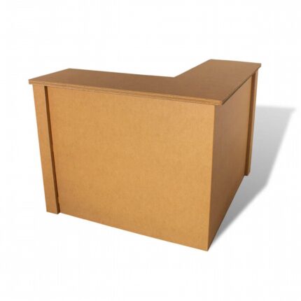 Reception ad angolo in cartone 'Verra E'