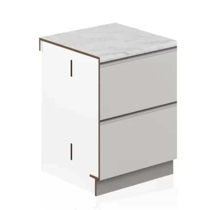 Cardboard drawer base