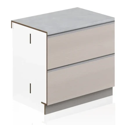 Basismodul für Schublade aus Karton