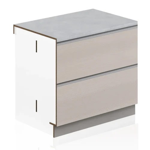 Basismodul für Schublade aus Karton