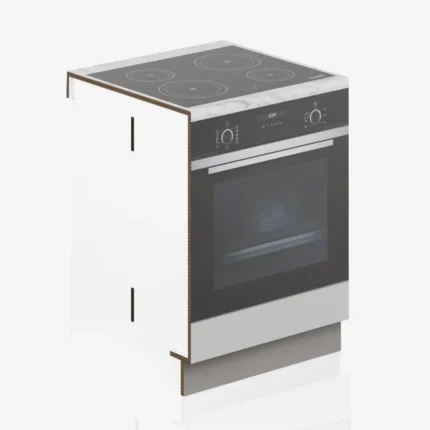 Oven and stove module in cardboard