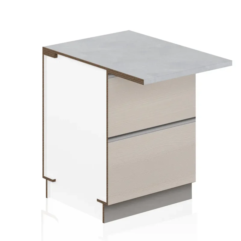 Cardboard snack top base