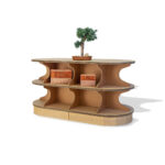 espositore in cartone riciclabile