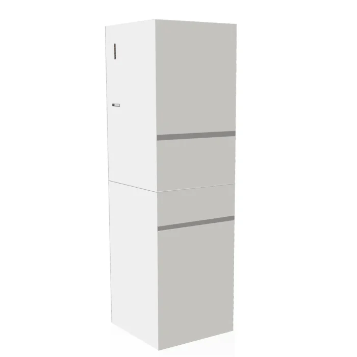 Cardboard kitchen column for home staging