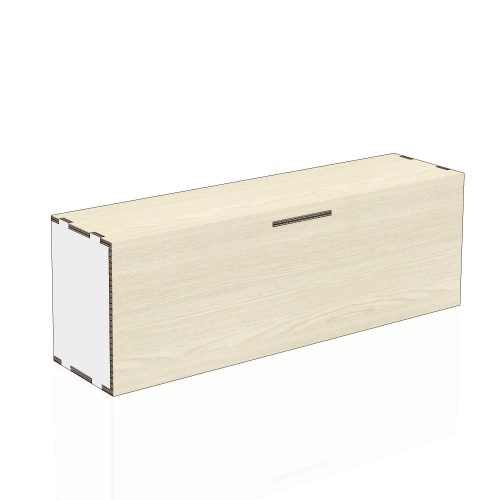 libreria in cartone per home staging