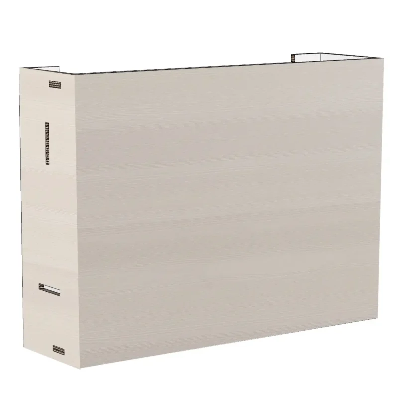 Cardboard home staging kitchen wall unit