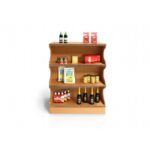 Modulo espositore in cartone 'Berta L'